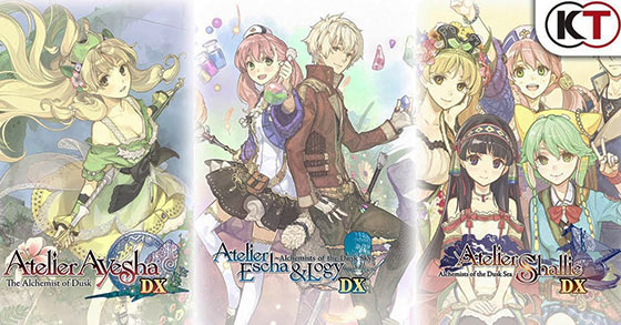 atelier dusk trilogy deluxe pack is coming to pc nintendo switch and ps4 on january 14th 2020