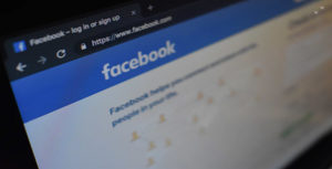 facebooks homepage