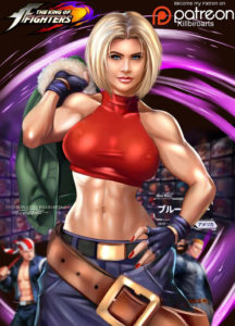 KILLBIRO Blue Mary "The king of fighters" killbiro blue mary the king of fighters