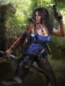 KILLBIRO Lara Croft "Tomb raider" killbiro lara croft tomb raider
