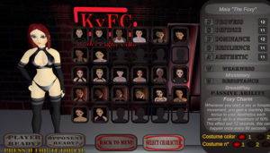 "Kinky fight club" the character selection screen kinky fight club the character selection screen