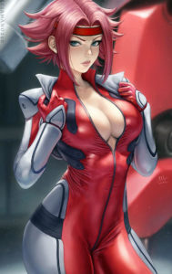 Sciamano240 Kallen Stadtfeld-Kozuki from "Code geass" sciamano240 kallen stadtfeld kozuki from code geass