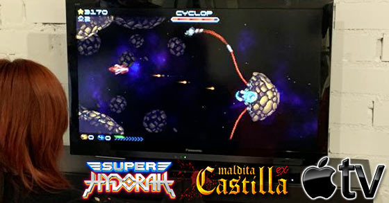 super hydorah and cursed castilla is now available on apple tv