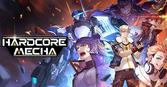 the 2d action platformer hardcore mecha is coming to the ps4 on january 14th