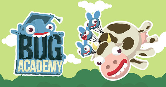 the charming 2.5d arcade game bug academy is soon coming to pc and nintendo switch