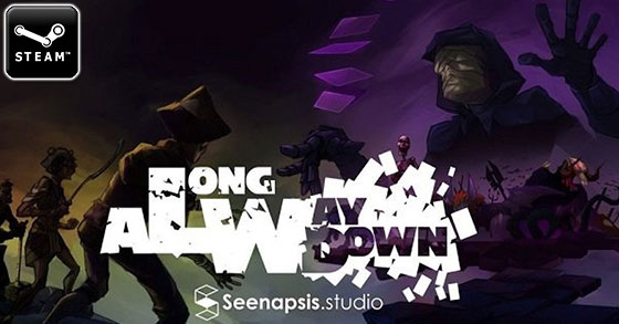 the obscure deck-building roguelite rpg a long way down is now available via steam early access