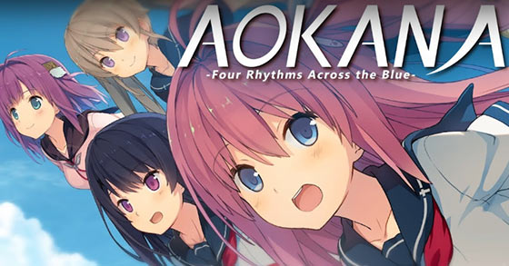 aokana four rhythms across the blue is coming to the west this summer for ps4 and nintendo switch