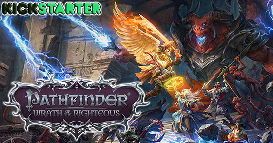 pathfinder wrath of the righteous has raised over one million usd via kickstarter