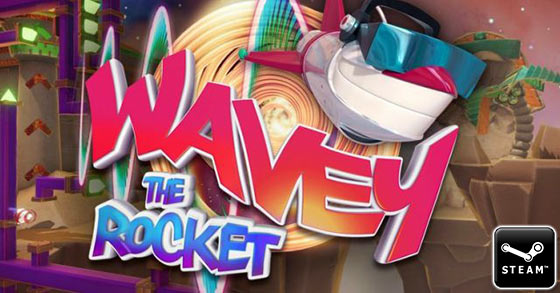the 3d side-scroller wavey the rocket is coming to steam on may 7th 2020