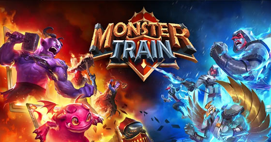 the new strategic roguelike deck building game monster train has just kicked-off its closed beta