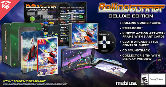 rolling gunner is getting a physical edition for the nintendo switch in late march 2020