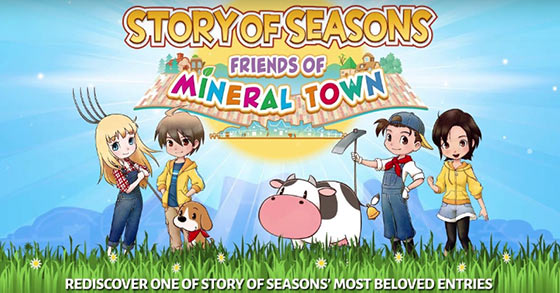 story of seasons friends of mineral town is coming to the nintendo switch on july 10th 2020