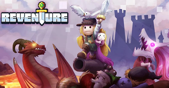the 2d pixel art platform puzzler reventure is now available for ios and android