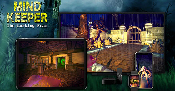 the 3d action puzzle game mindkeeper the lurking fear is now available for apple tv