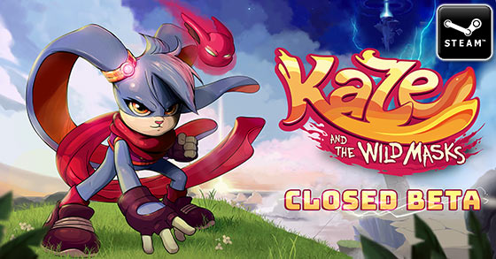 the 90s inspired platformer kaze and the wild masks has just kicked-off its closed beta via steam