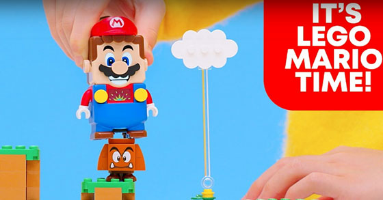 the lego group and nintendo is to bring lego super mario to the masses in 2020