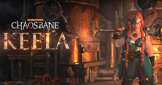 warhammer chaosbane has just released its free keela the dwarf engineer character dlc