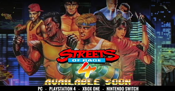 streets of rage 4 has just revealed its pixel art fighters and classic soundtracks