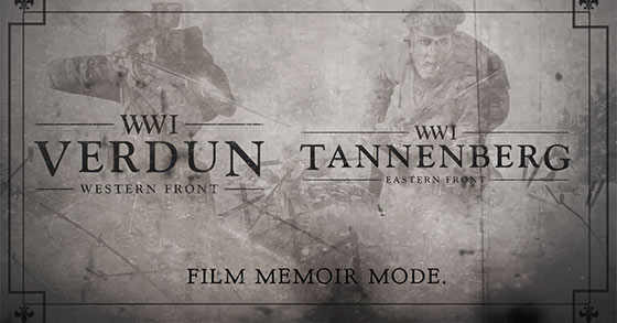 tannenberg and verdun has just announced its film memoir mode