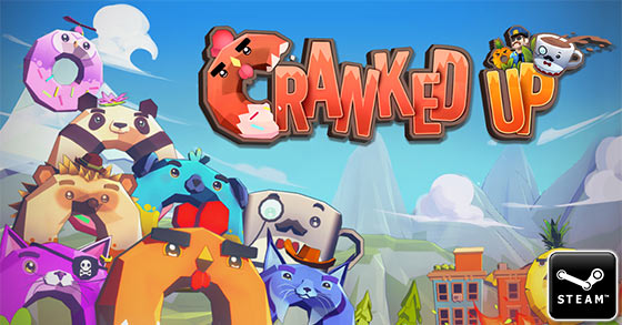 the donut-themed adventure game cranked-up is coming to steam early access on may 19th 2020
