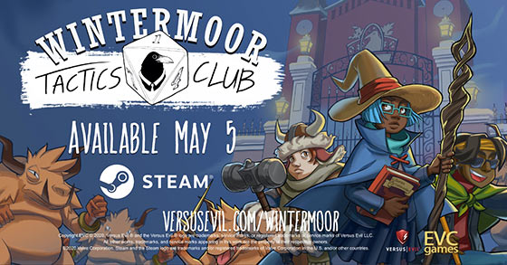 the indie tactics rpg wintermoor tactics club is coming to steam on may 5th 2020