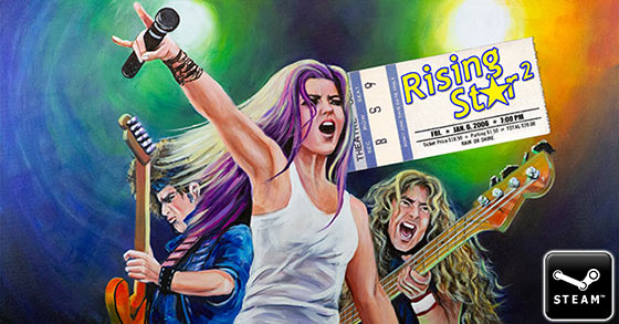 the music industry simulator rising star 2 is coming to steam this august