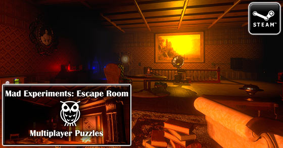 the narrative escape game mad experiments escape room is coming to steam early access on april 16th