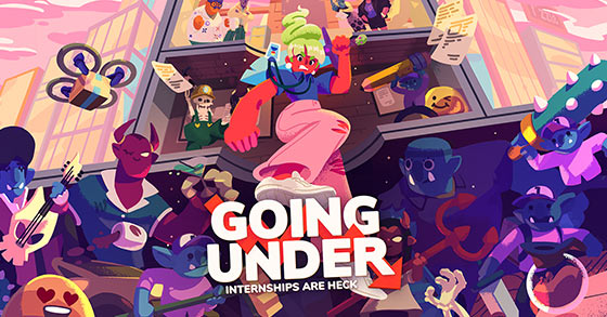 the procedurally generated dungeon crawler going under is coming to pc and consoles in q3 2020