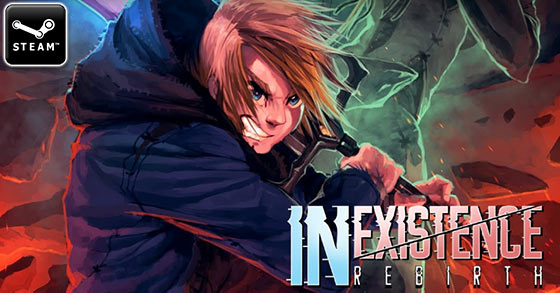 the 16-bit pixel art metroidvania arpg inexistence rebirth is now available via steam