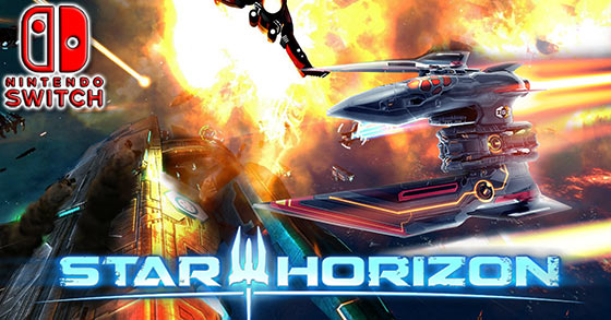 the action-intense on rails space-shooter star horizon is now available for the nintendo switch