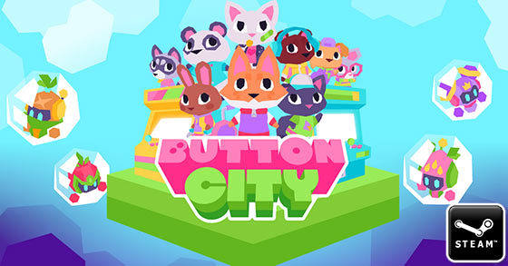 the colorful narrative driven adventure game button city is coming to steam in late 2020