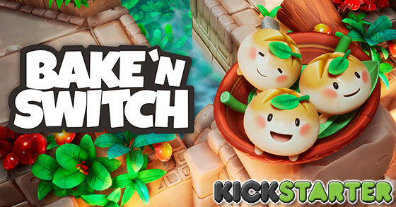 the couch co-op and pvp party brawler bake n switch is now fully funded on kickstarter