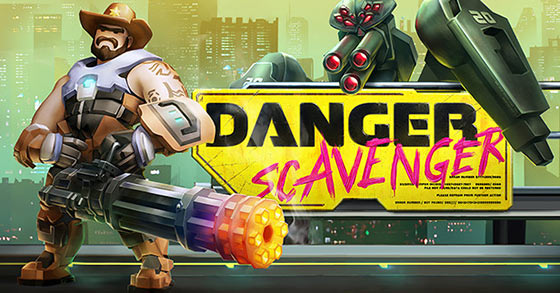 the cyberpunk action game danger scavenger is coming to pc via steam on june 17th 2020