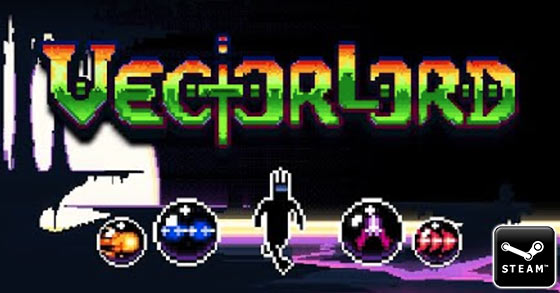 the intense neon twin-stick shooter vectorlord is coming to steam on may 18th 2020