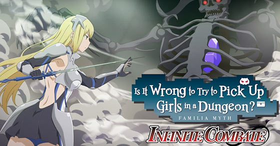 is it wrong to try to pick up girls in a dungeon infinite combate is coming to the west this august