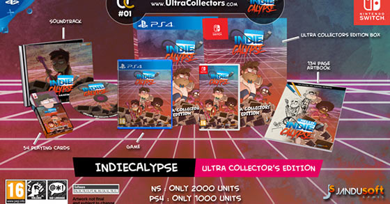 jandusoft has just announced indiecalypse ultra collectors edition for ps4 xbox one and nintendo switch