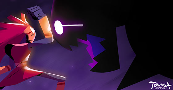 the arcade shooter towaga among the shadows has just launched its free steam demo