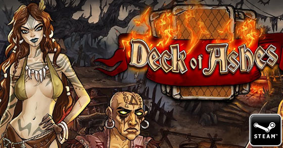 the hardcore story driven rpg card game deck of ashes is coming to steam on june 9th