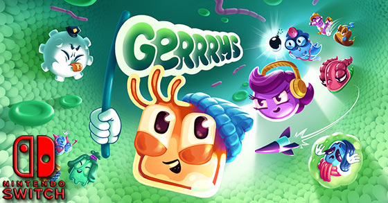 the multiplayer party brawler gerrrms is coming to the nintendo switch on july 23rd