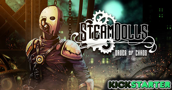 the steampunk inspired metroidvania steamdolls is now live on kickstarter