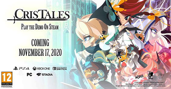 the turn-based indie-rpg cris tales is coming to pc and consoles on november 17th 2020