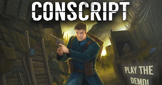 the ww1-themed pixel art survival horror game conscript has just launched its kickstarter campaign