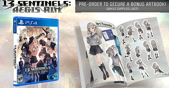 vanillawares 13 sentinels aegis rim is coming to the ps4 on september 8th 2020