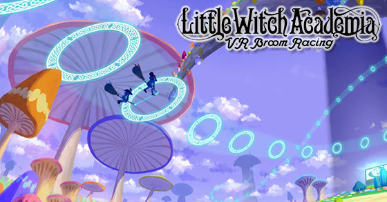 little witch academia vr broom racing takes-off on oculus quest in late 2020