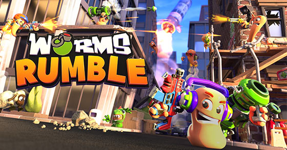 team 17s worms rumble is coming to ps4 ps5 and pc in late 2020