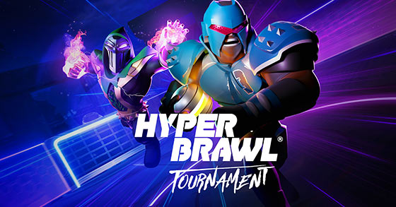the arcade-style sports brawler hyperbrawl tournament has just released its brand-new gameplay- ideo