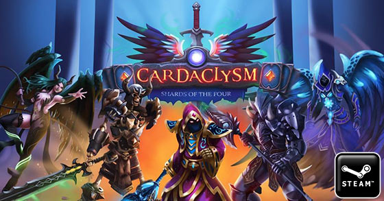 the card combat rpg cardaclysm shards of the four is coming to steam early access today