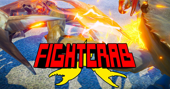 the crab-themed combat arena brawler fight crab is now available via steam