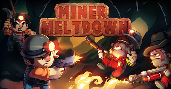 the fast paced-2d team-based multiplayer game miner meltdown is coming to consoles this summer