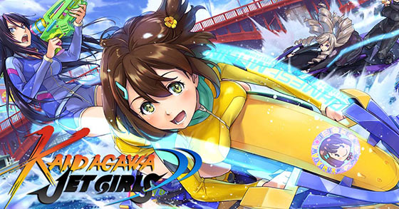 the fast-paced jet-ski racing game kandagawa jet girls is coming digitally to the ps4 in eu and au this august